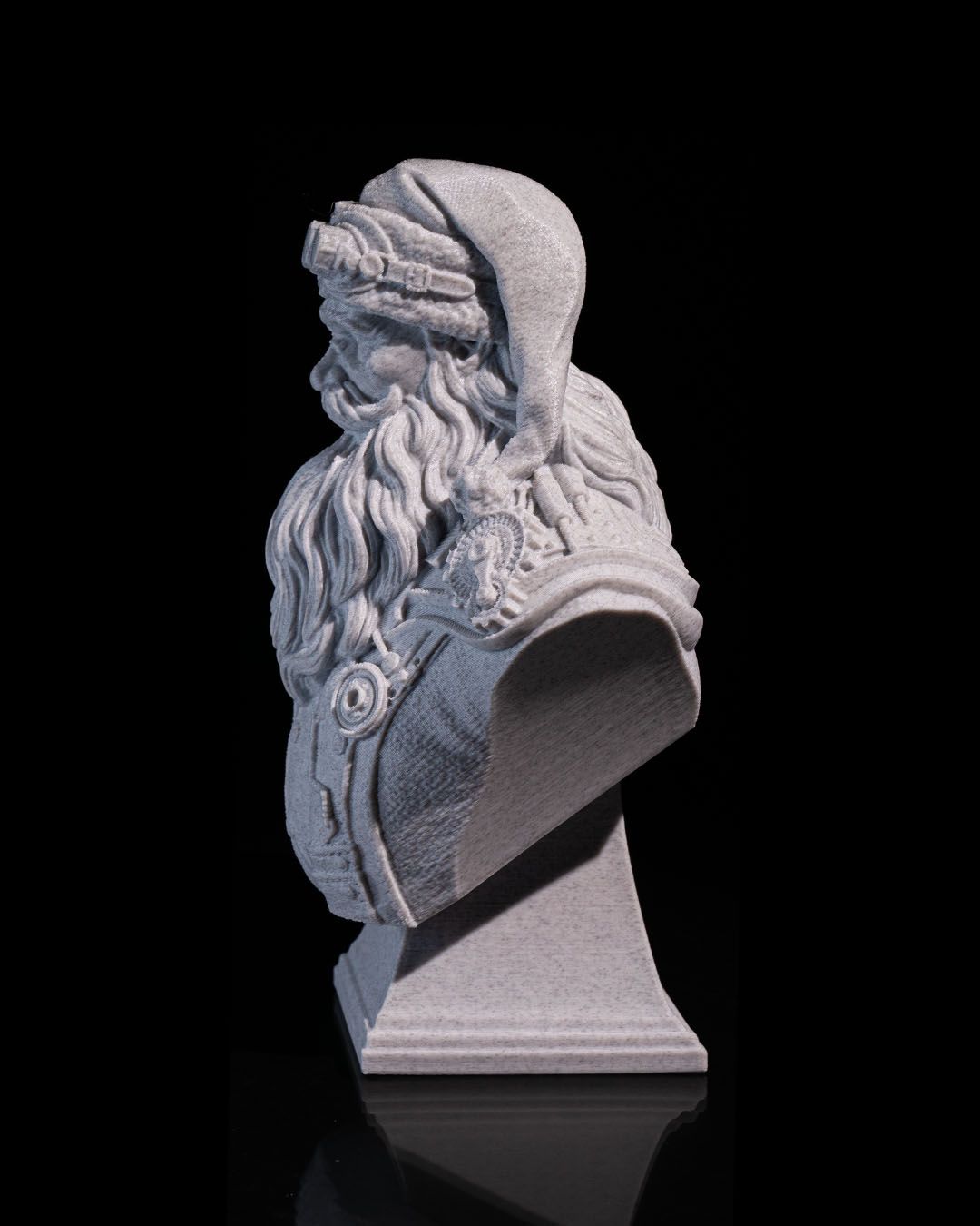 Father Christmas Bust