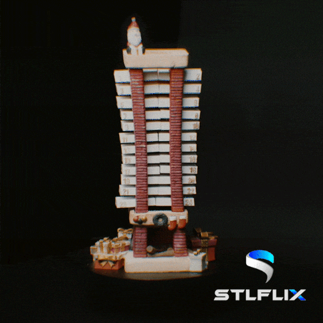 Santa Countdown Chimney