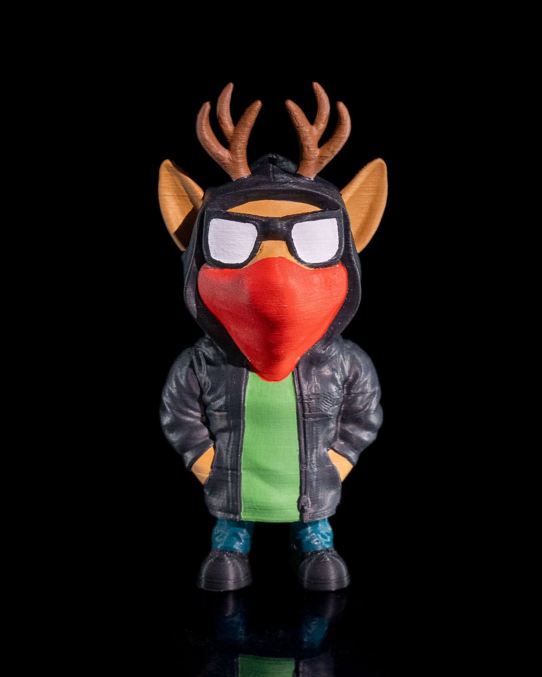 Santa Crew Figurines