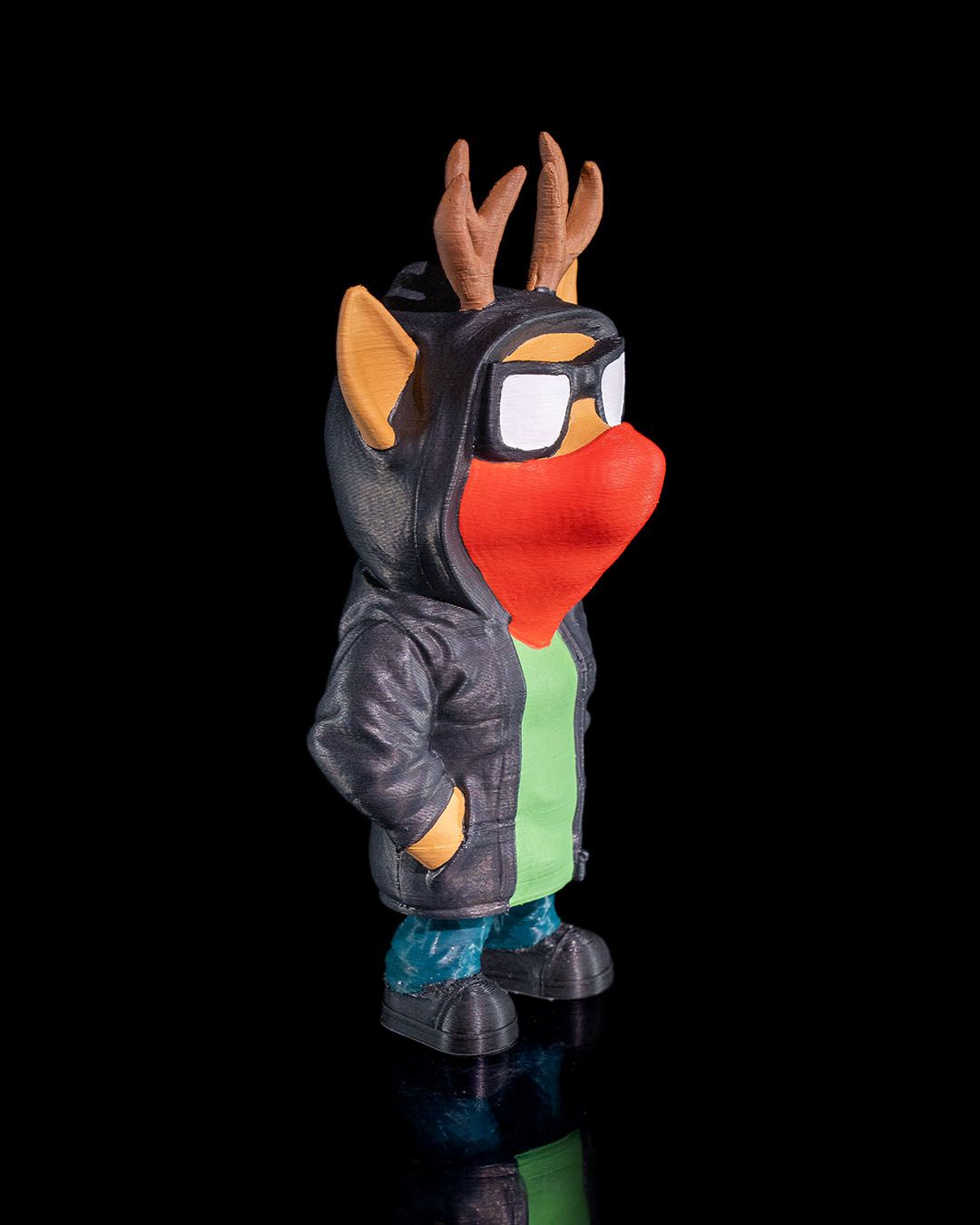 Santa Crew Figurines