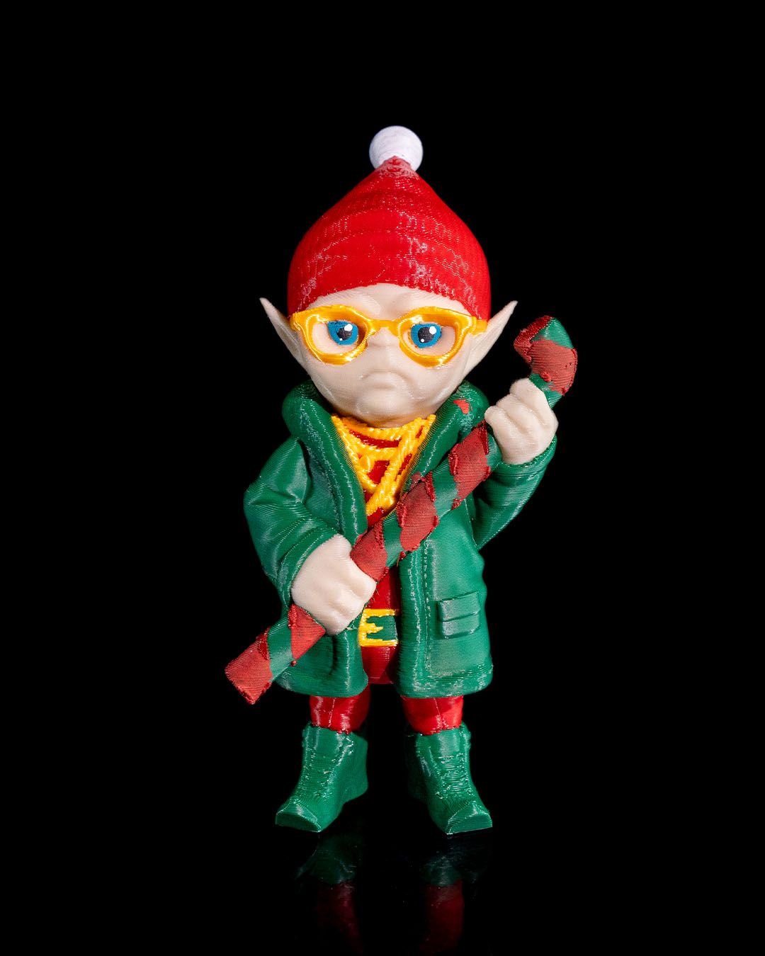 Santa Crew Figurines