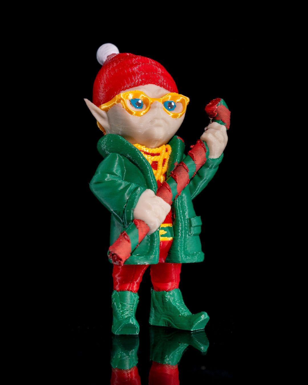 Santa Crew Figurines