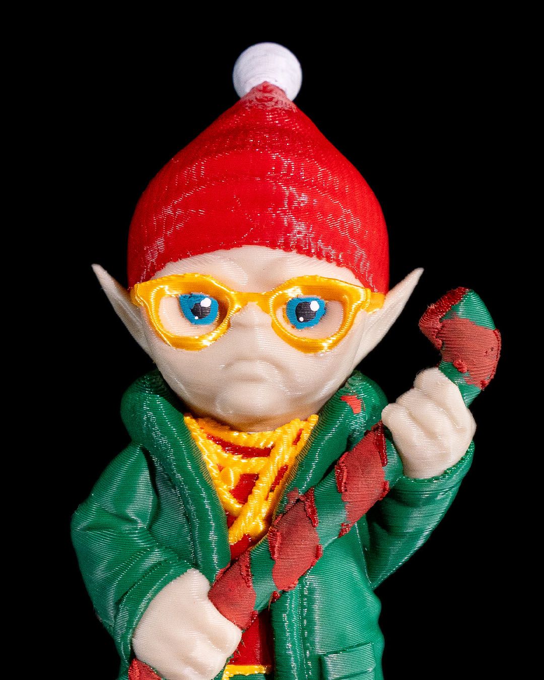 Santa Crew Figurines