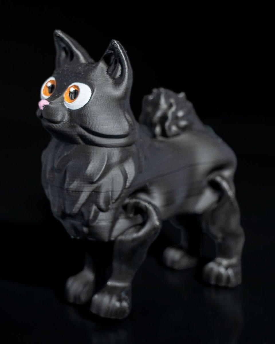 Articulated Fluffy Kitten - The Phynagrin Show