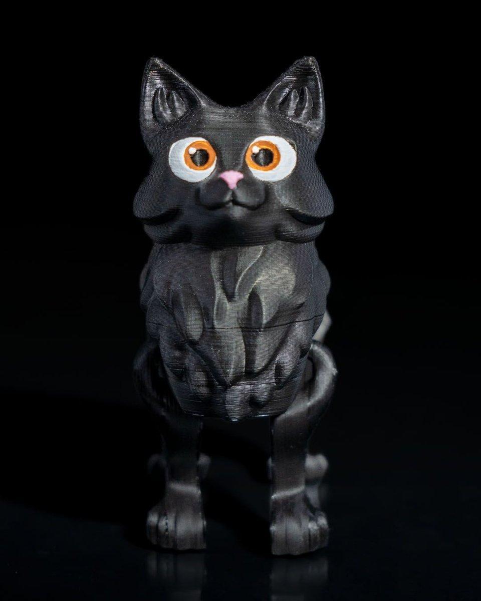 Articulated Fluffy Kitten - The Phynagrin Show