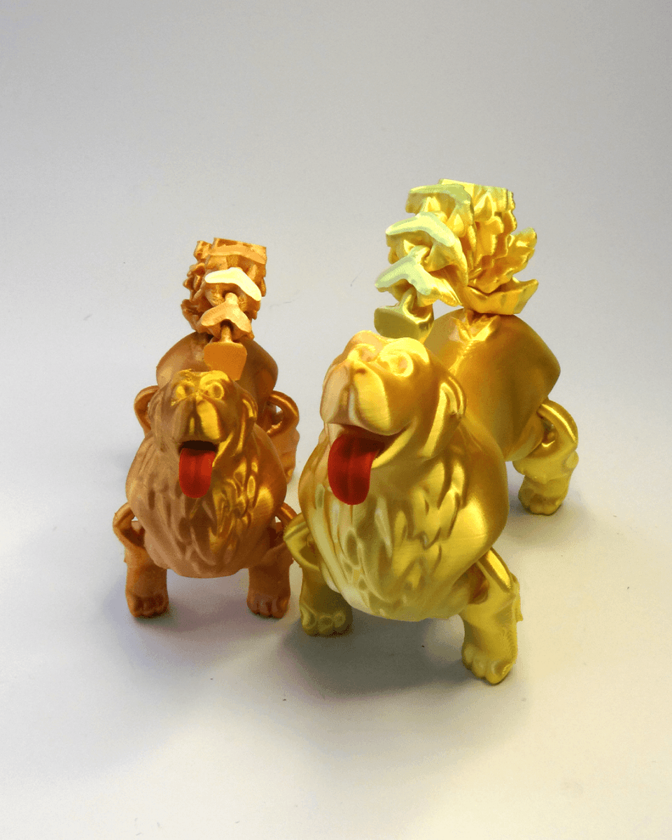 Articulated Golden Retriever - The Phynagrin Show