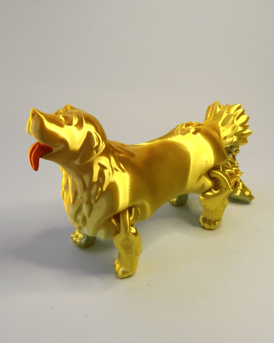 Articulated Golden Retriever - The Phynagrin Show
