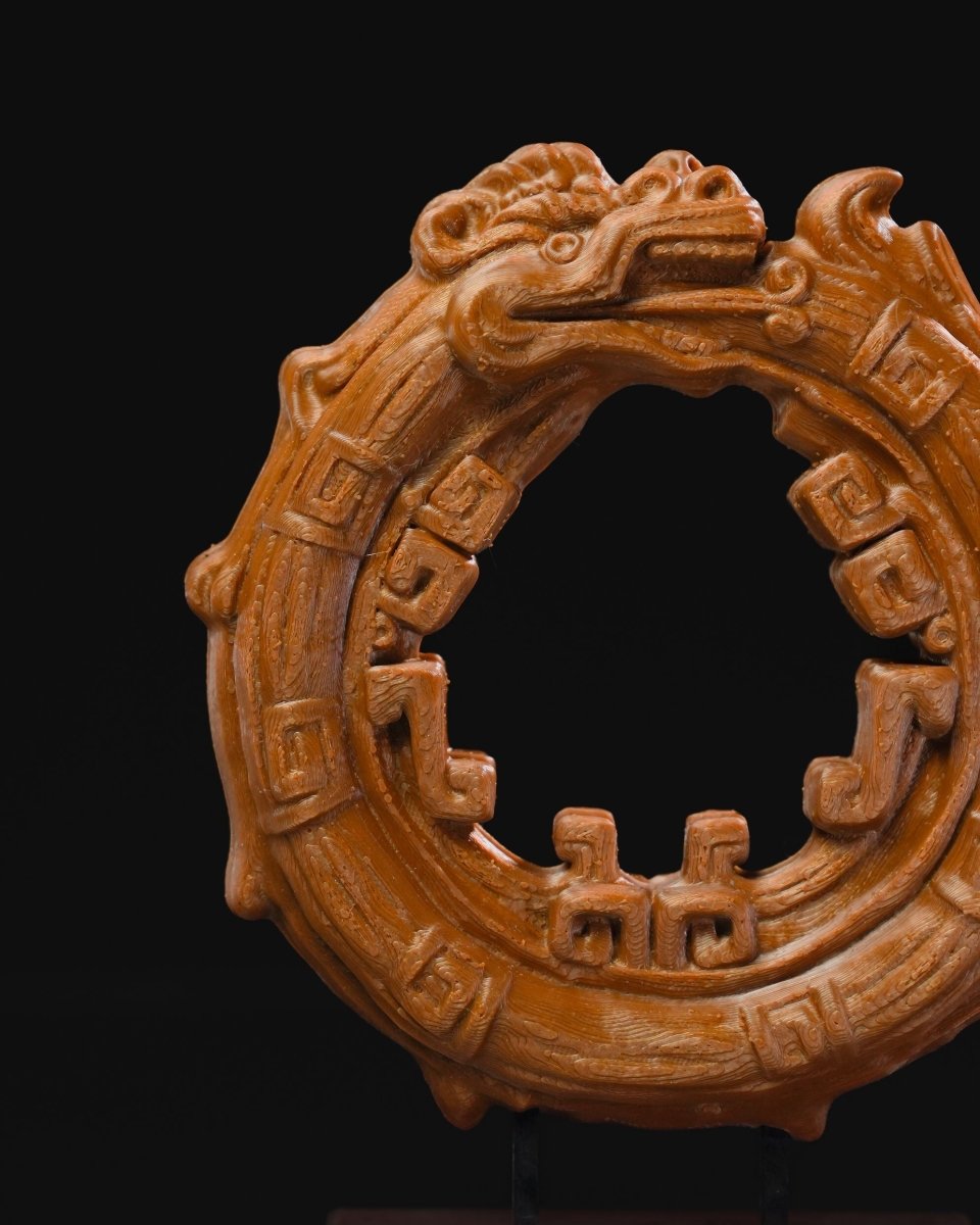 Aztec Ouroboros Statue - The Phynagrin Show
