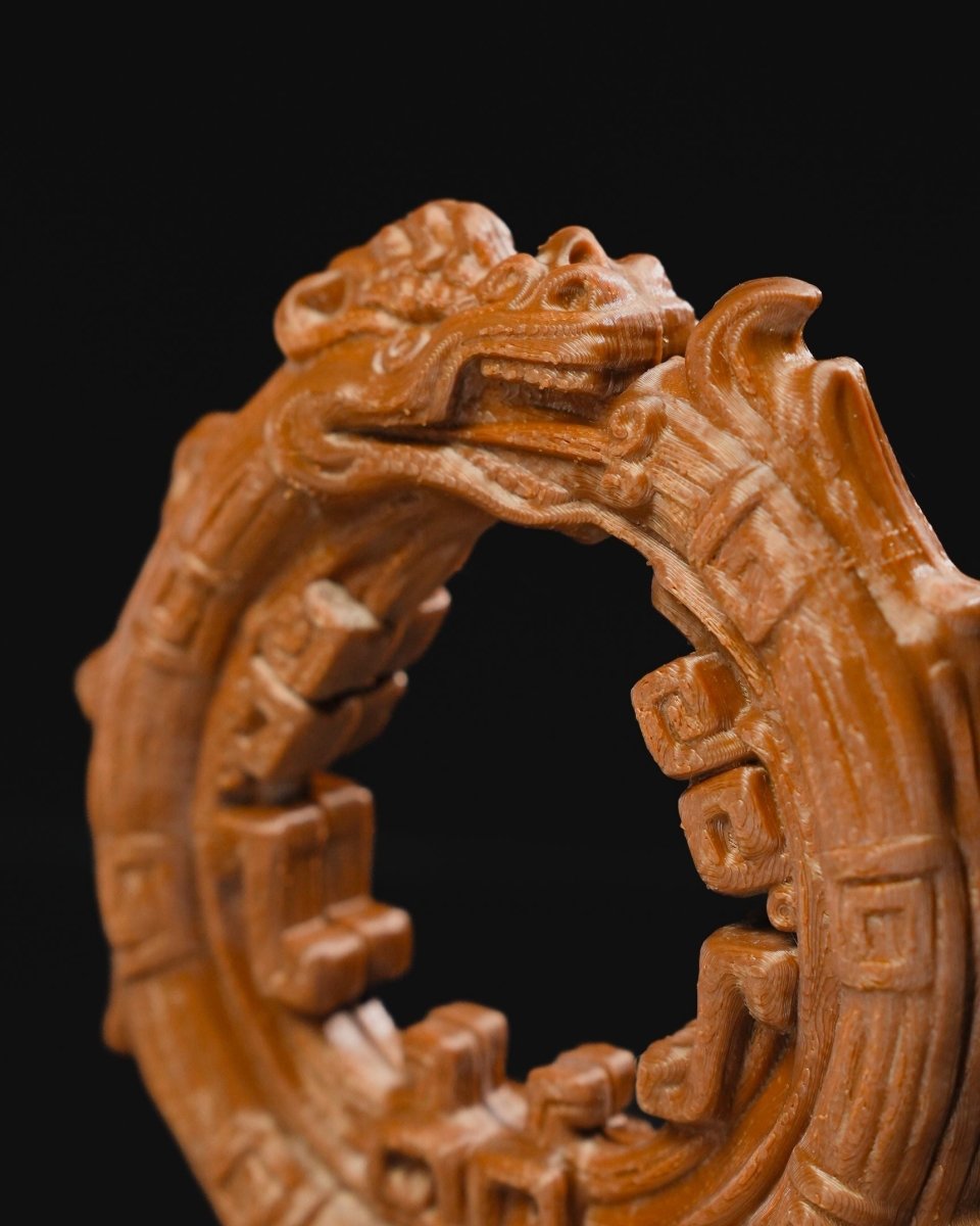 Aztec Ouroboros Statue - The Phynagrin Show