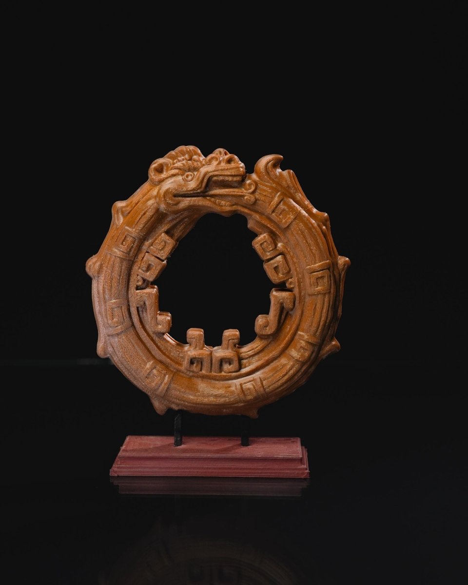 Aztec Ouroboros Statue - The Phynagrin Show