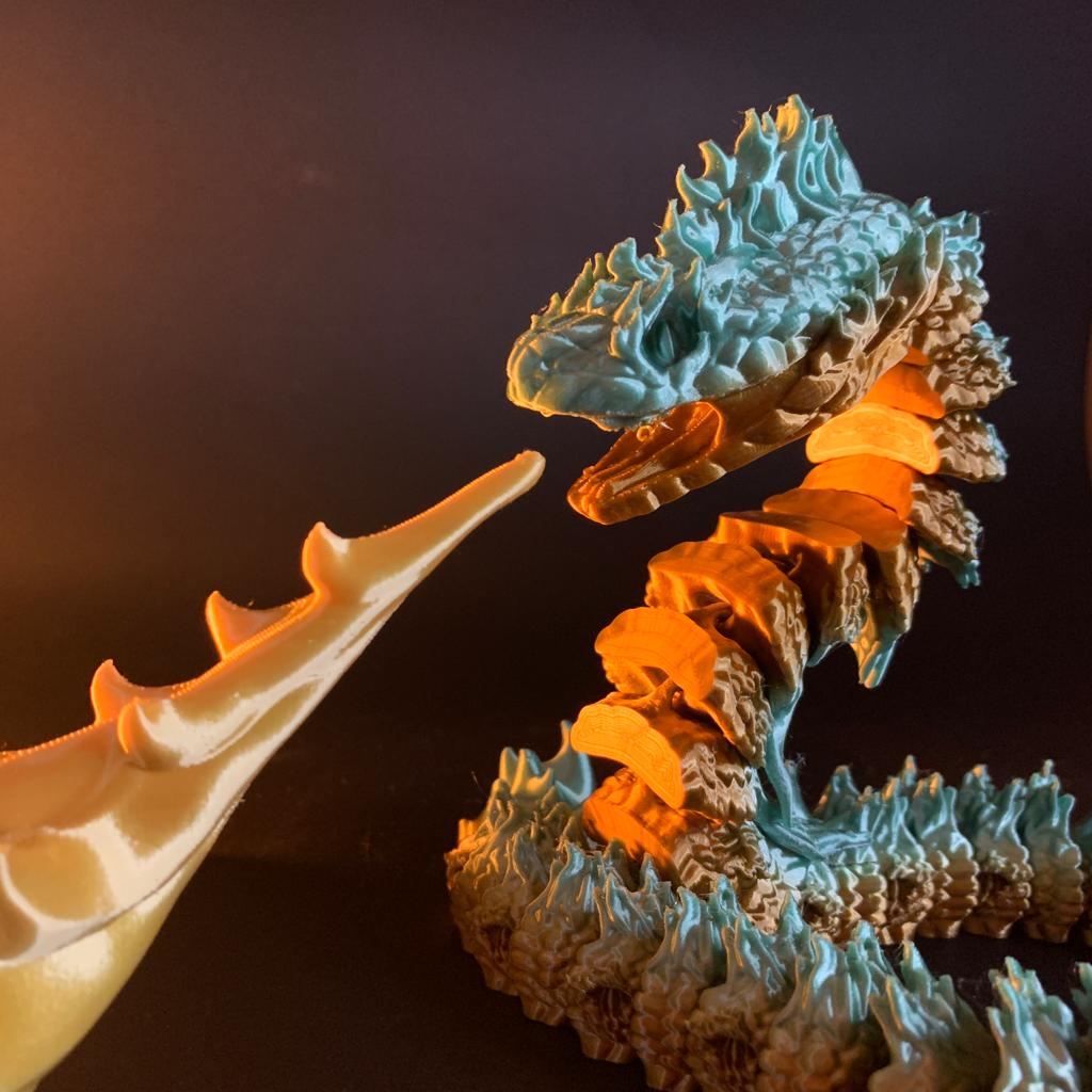 Boitata, the Articulated Fire Snake - The Phynagrin Show