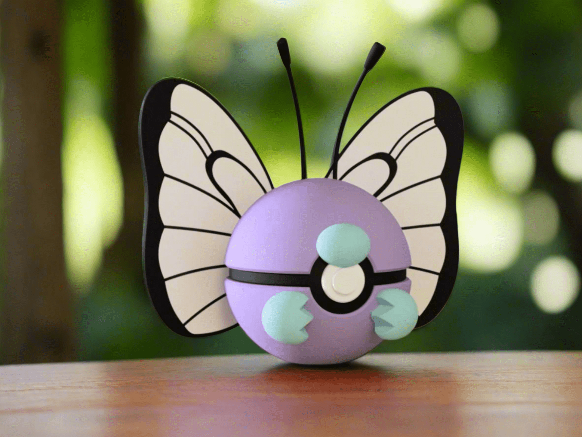 Butterfree Pokéball - The Phynagrin Show