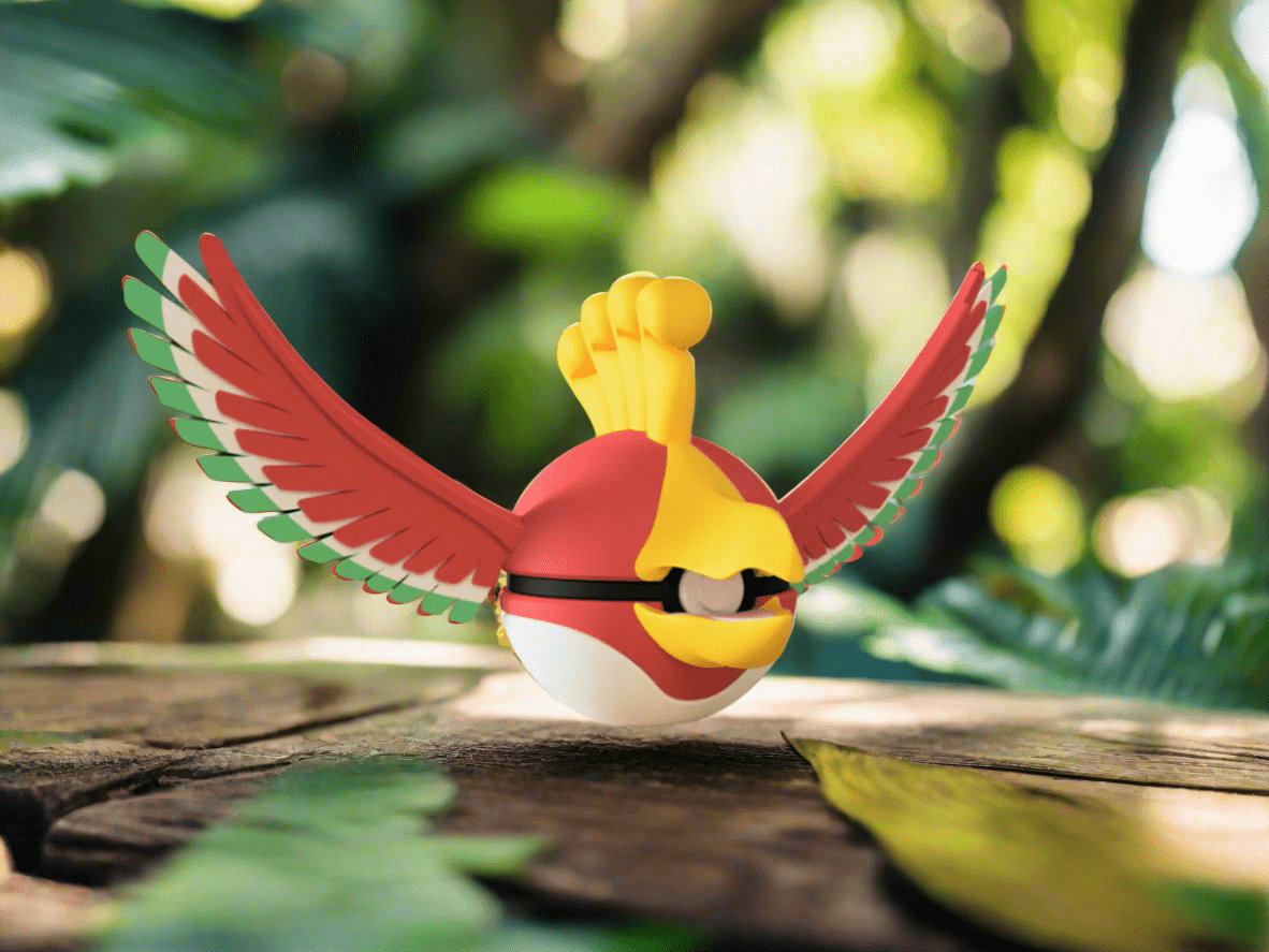 Ho - Oh Pokéball - The Phynagrin Show