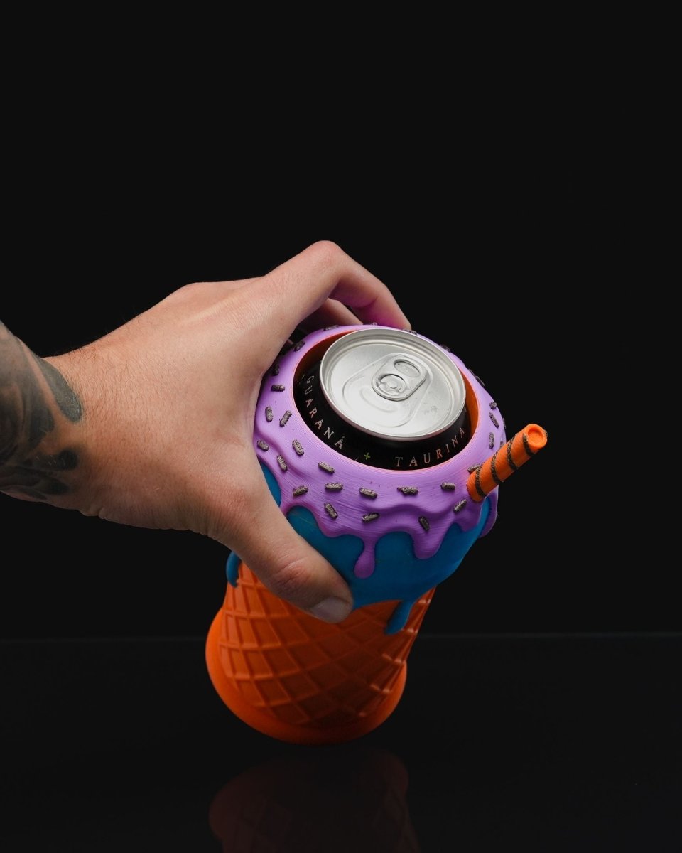 Ice Cream Can Holder - The Phynagrin Show