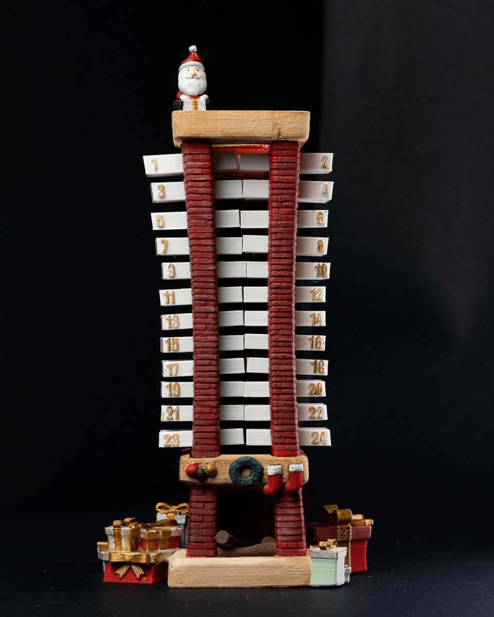 Santa Countdown Chimney - The Phynagrin Show