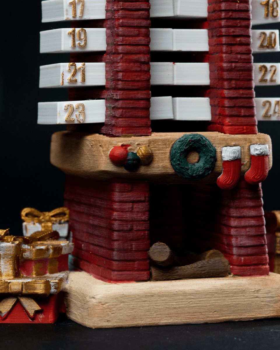 Santa Countdown Chimney - The Phynagrin Show
