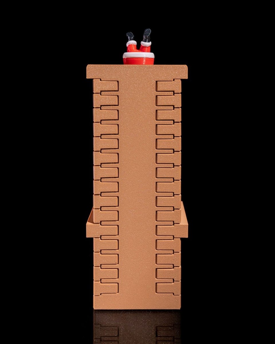 Secret Santa Chimney Container - The Phynagrin Show