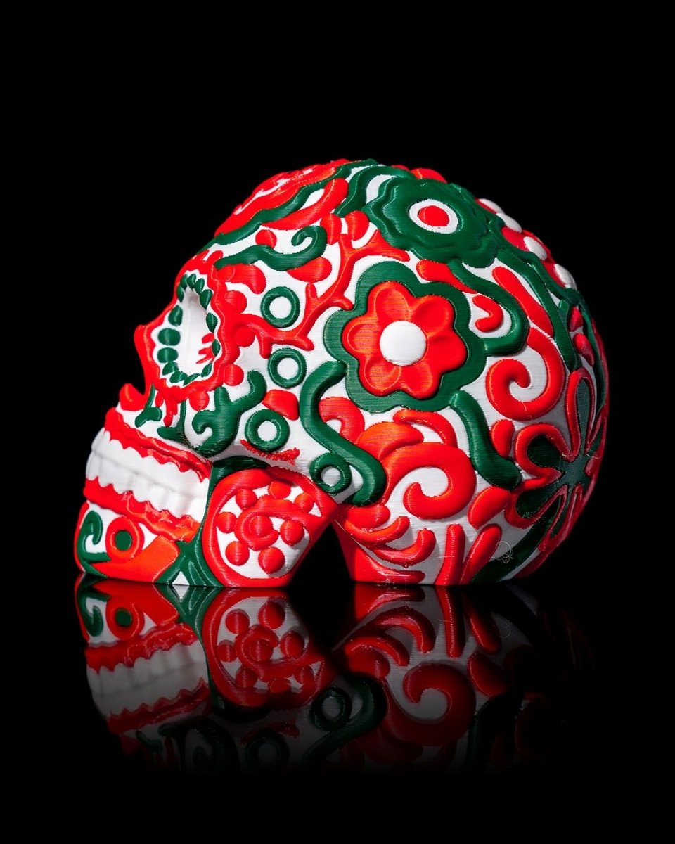 Sugar Skull Statue - The Phynagrin Show