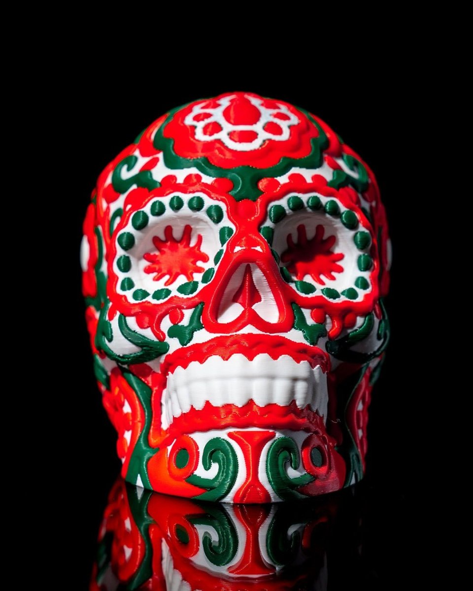 Sugar Skull Statue - The Phynagrin Show
