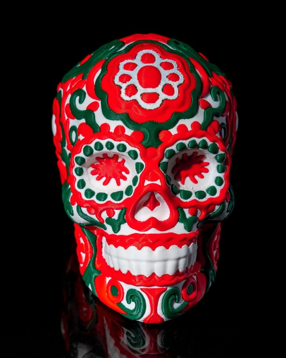 Sugar Skull Statue - The Phynagrin Show