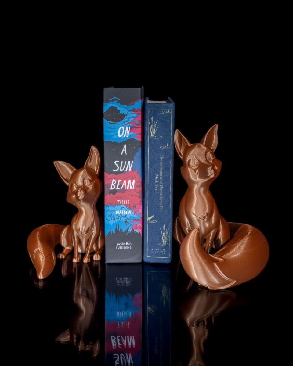 Wise Fox Bookend - The Phynagrin Show