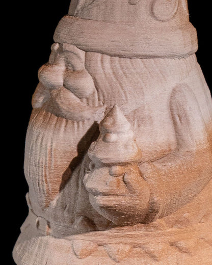 "Hand Carved" Santa Statuette