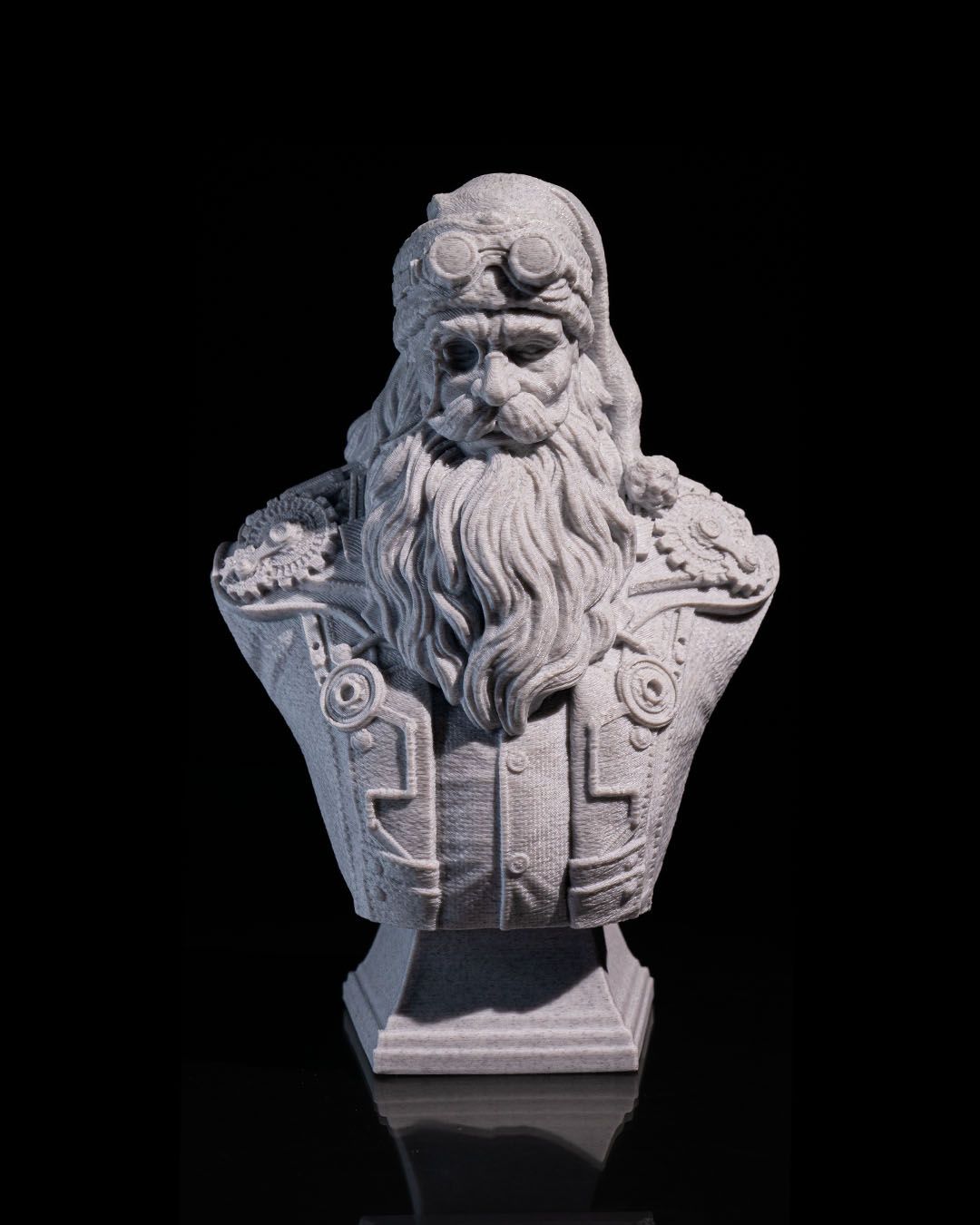 Father Christmas Bust
