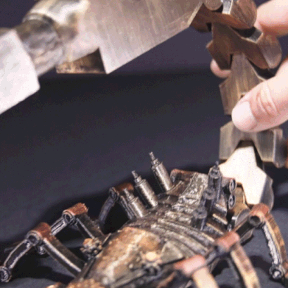 Articulated Steampunk Scorpion