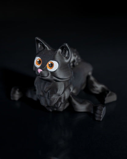 Articulated Fluffy Kitten - The Phynagrin Show