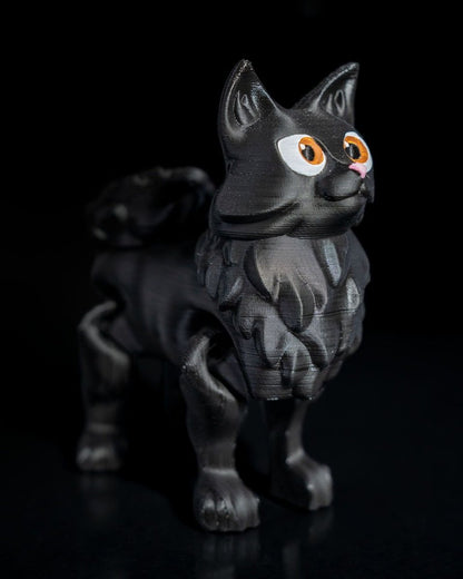 Articulated Fluffy Kitten - The Phynagrin Show