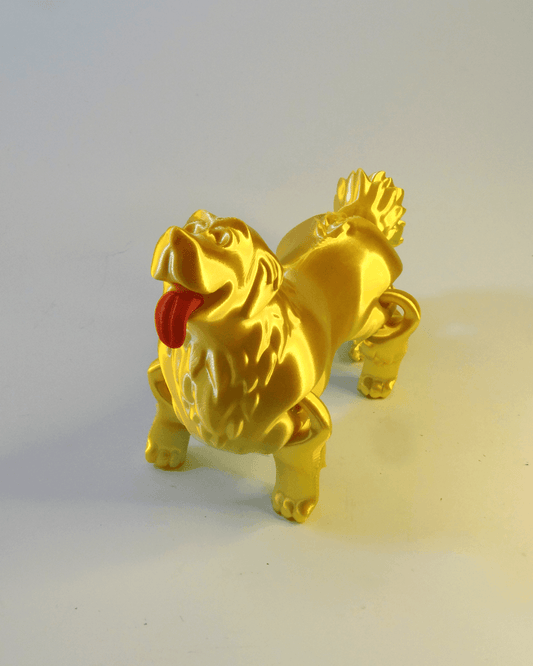 Articulated Golden Retriever - The Phynagrin Show