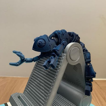 Articulated Mechanical Chameleon - The Phynagrin Show