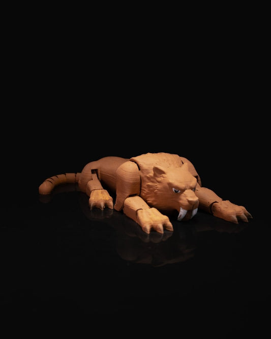Articulated Sabretooth Tiger - The Phynagrin Show