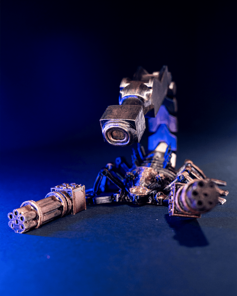 Articulated Steampunk Scorpion - The Phynagrin Show