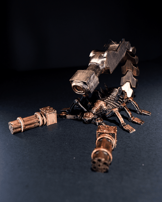 Articulated Steampunk Scorpion - The Phynagrin Show