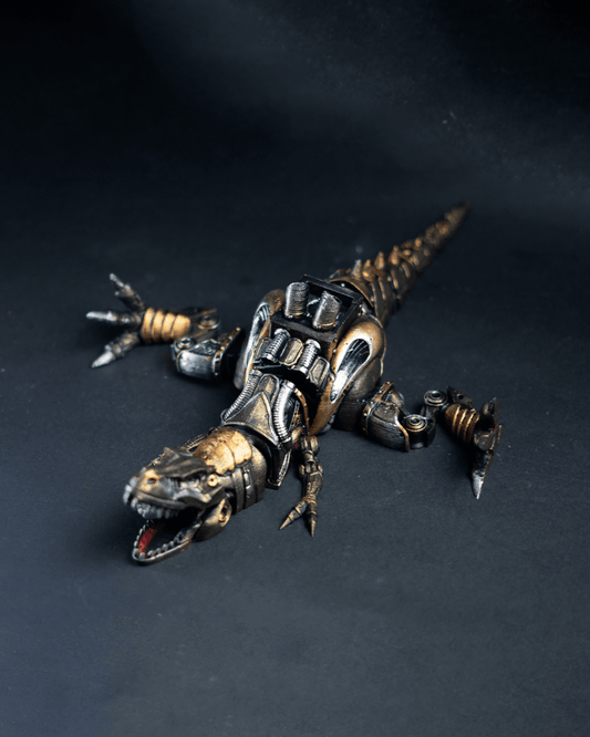 Articulated Steampunk T - Rex - The Phynagrin Show