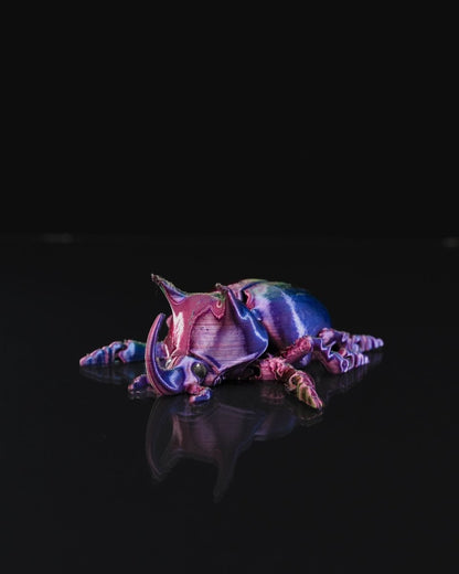 Articulated Unicorn Beetle - The Phynagrin Show