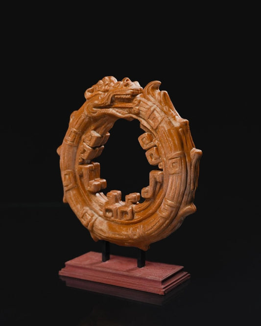 Aztec Ouroboros Statue - The Phynagrin Show
