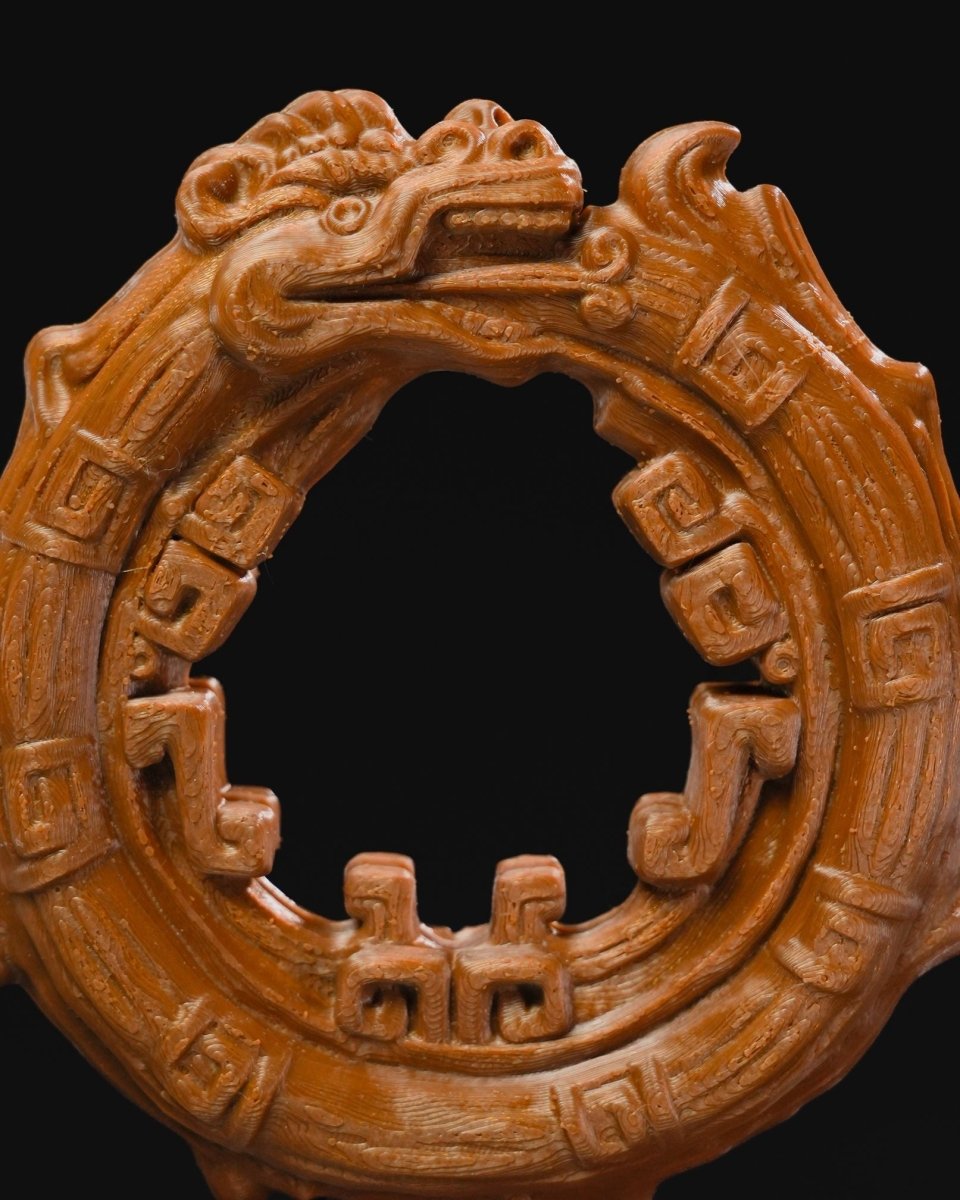 Aztec Ouroboros Statue - The Phynagrin Show