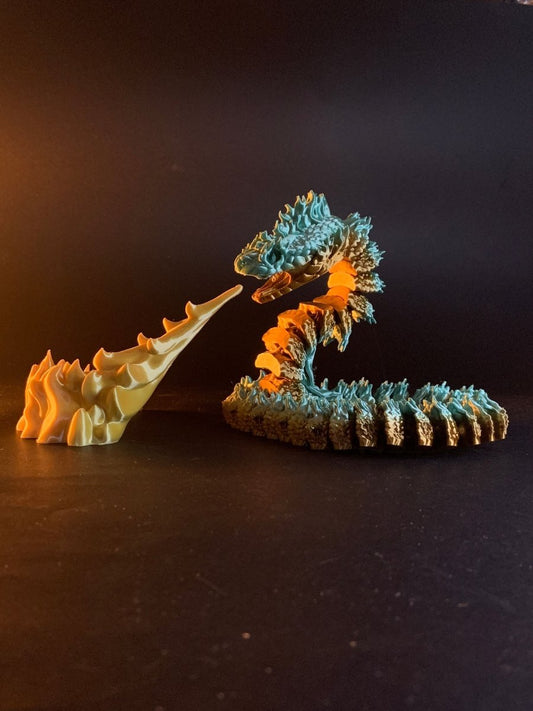 Boitata, the Articulated Fire Snake - The Phynagrin Show