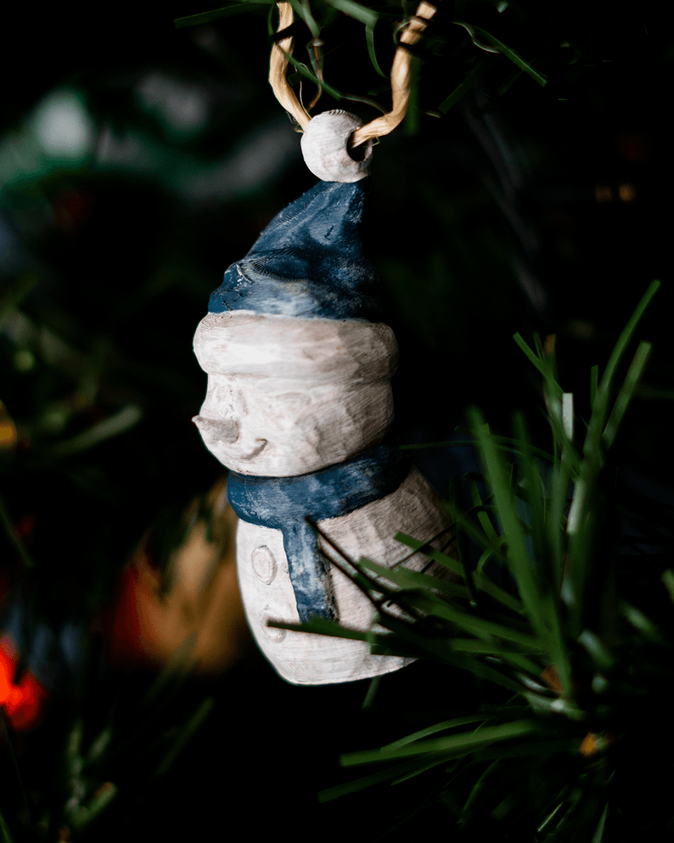 "Hand - Carved" Christmas Ornaments - The Phynagrin Show