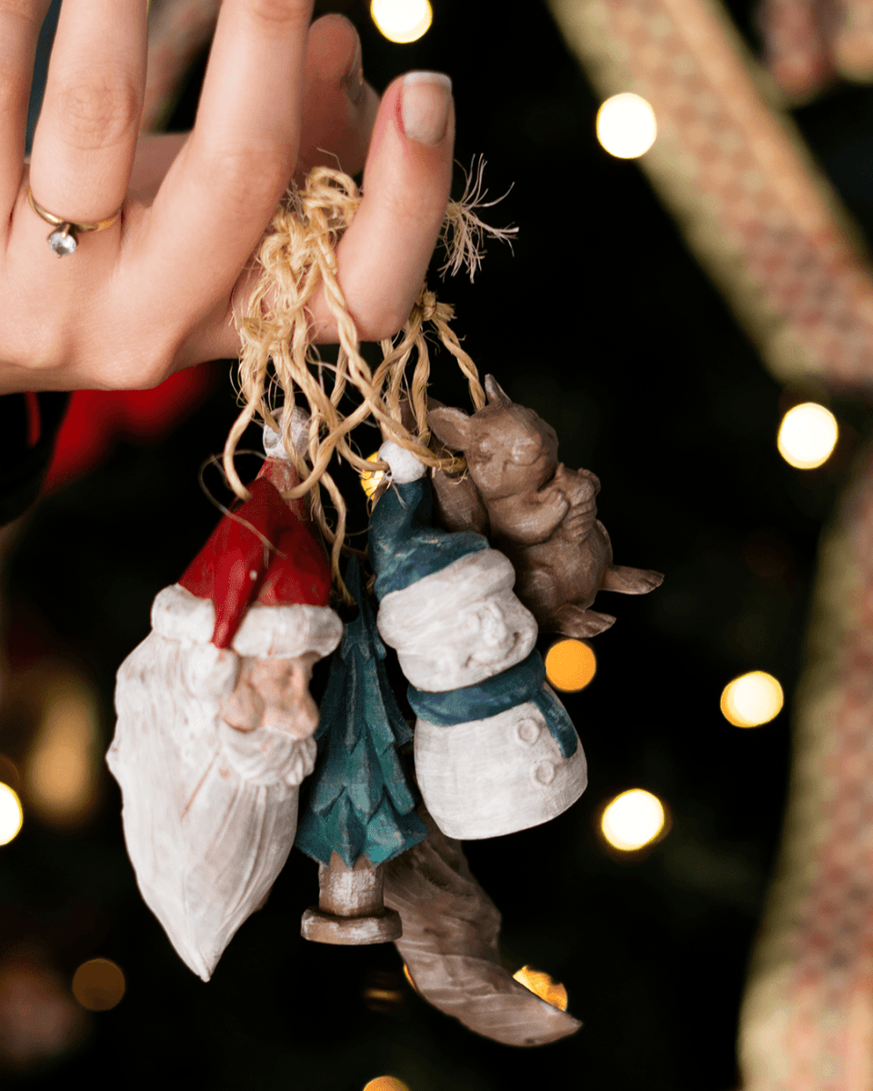 "Hand - Carved" Christmas Ornaments - The Phynagrin Show