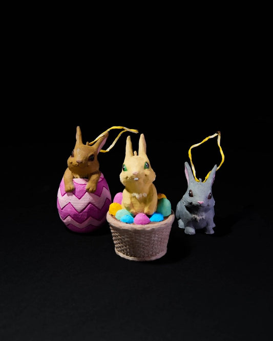 "Hand - Carved" Easter Ornaments - The Phynagrin Show
