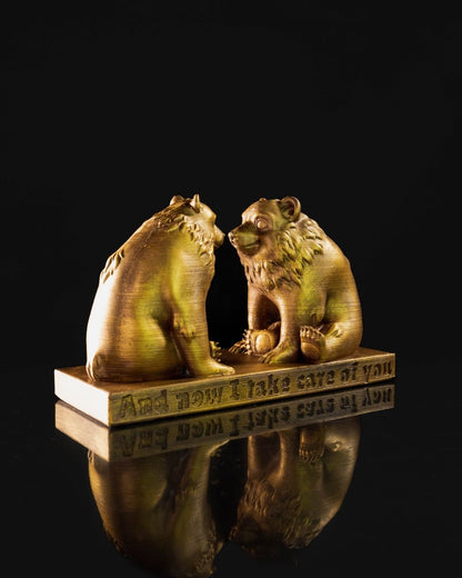 Mama Bear and Cub Statuette - The Phynagrin Show