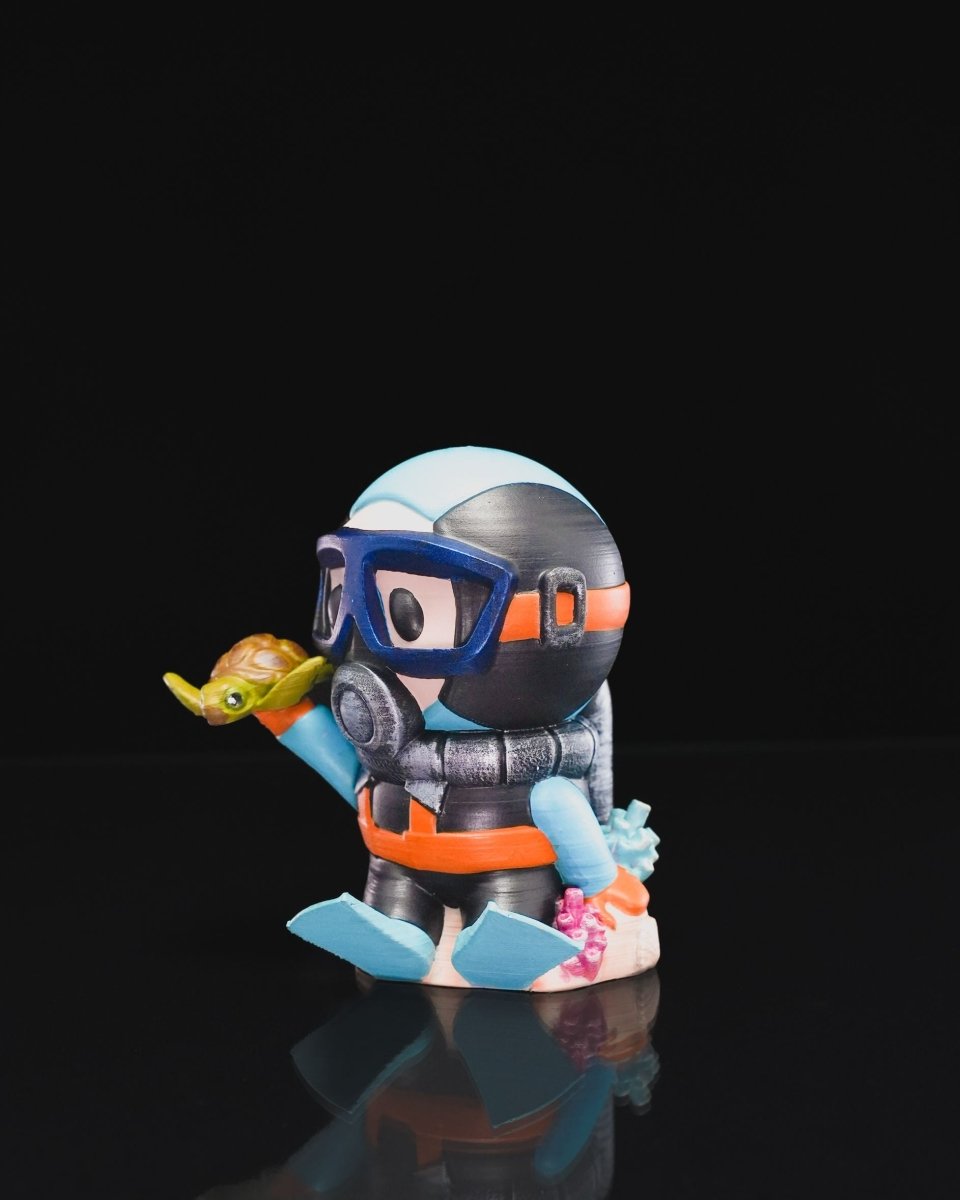 Scuba Diver Figurines - The Phynagrin Show
