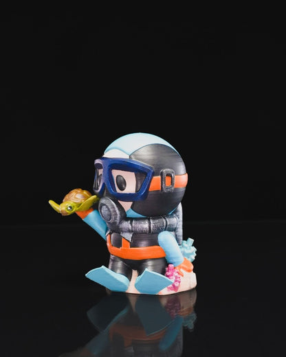 Scuba Diver Figurines - The Phynagrin Show