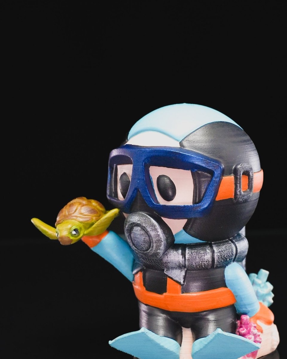 Scuba Diver Figurines - The Phynagrin Show