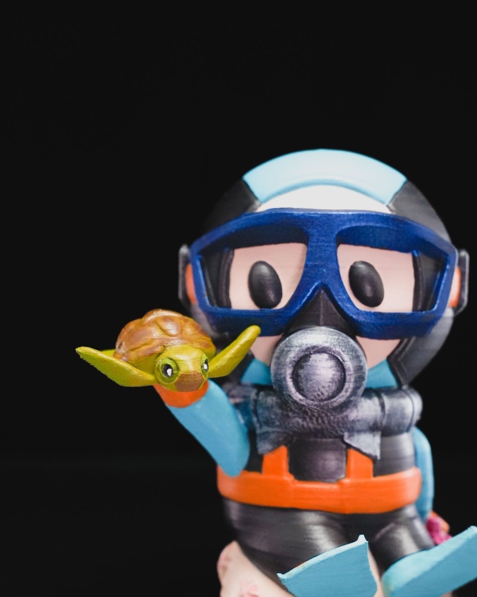 Scuba Diver Figurines - The Phynagrin Show