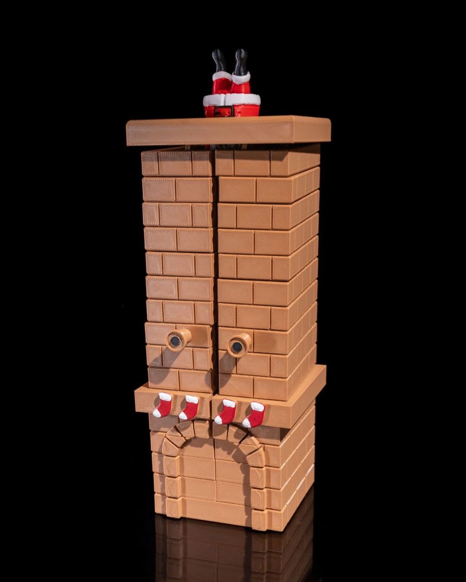 Secret Santa Chimney Container - The Phynagrin Show