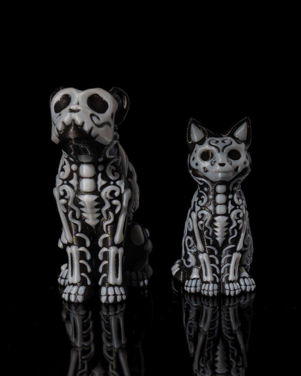 Skeleton Pet Figurines - The Phynagrin Show